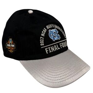 Nike UNC Tar Heels 2017 National Champions Hat Mens Black Silver Snapback Cap